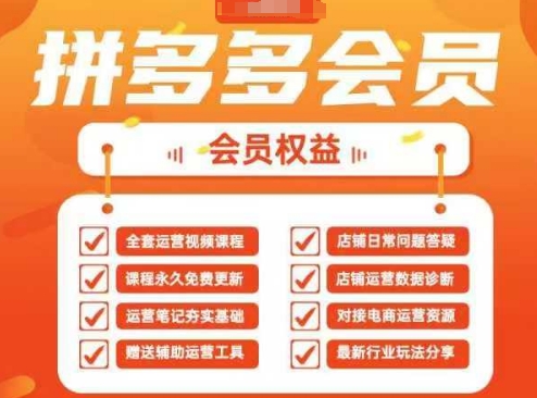 2025拼多多运营实战课，40节全流程教学，覆盖拼多多运营全链路-创学笔记