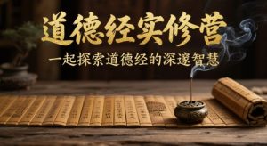 道德经实修营,一起探索道德经的深邃智慧-创学笔记