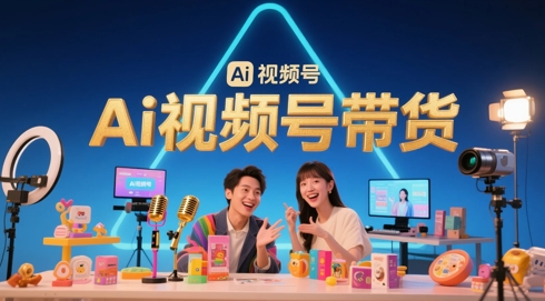 风口已至！AI视频号带货轻松月入过1W，99%的普通人却卡在内容制作门槛-创学笔记