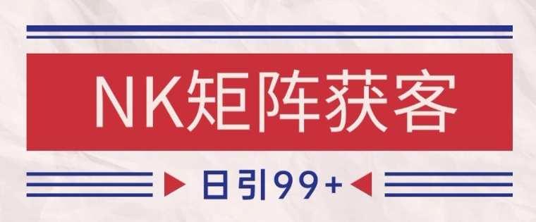 小红书某音NK赛道引流获客 自热矩阵日引200+【揭秘】-创学笔记