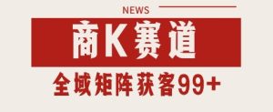 小红书某音商K赛道引流获客 自热矩阵日引200+【揭秘】-创学笔记