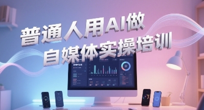 普通一个人用AI做自媒体，助你轻松开启AI自媒体创作之路-创学笔记