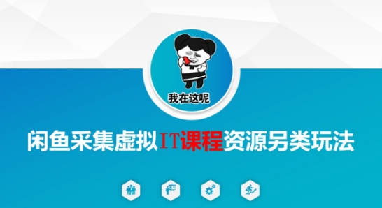 闲鱼采集虚拟IT课程资源另类玩法，干货满满-创学笔记
