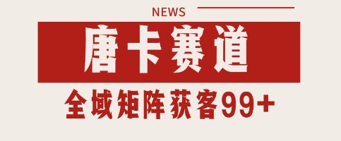 唐卡赛道私域引流获客 自热矩阵SOP日引流99+精准客资【揭秘】-创学笔记