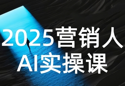 2025营销人Al实操课，AI营销抢跑实战，从Prompt到方案，效率碾压同行-创学笔记