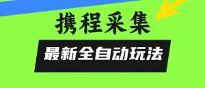 携程信息采集全自动玩法,0风控,无脑开干【揭秘】-创学笔记
